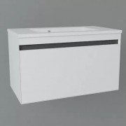 Тумба с раковиной Devit UP 59х46 см МДФ/ДСП белый 0W20120W