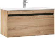 Тумба з раковиною Devit UP 79х46 см МДФ/ДСП світлий дуб 0021120L