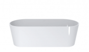 Ванна из искусственного камня Miraggio PROVIDENCE 170х70 см овальная белый глянцевый 0000276