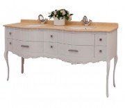 Тумба під раковину Marsan Angelique 1650 дерево білий Angelique1650white