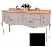 Тумба під раковину Marsan Angelique 1650 дерево чорний Angelique1650black