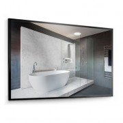 Зеркало для ванной Devit Art 80х60 см черный матовый 6032140B