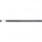 Фриз Grand Kerama Chrome 60х2,7 см нержавіюча сталь платина 016797