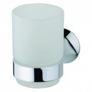 Стакан для зубних щіток Devit Vintage підвісний матове скло/хром 7858122SC