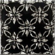 Декор підлоговий Grand Kerama Брайс 8х8 см скло платина 052326