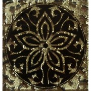 Декор підлоговий Grand Kerama Дамаск 8х8 см скло золото 052321