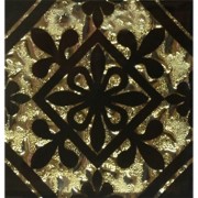Декор напольный Grand Kerama Дольче 8х8 см стекло золото 052323