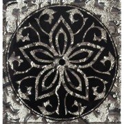 Декор напольный Grand Kerama Дамаск 8х8 см стекло платина 052322