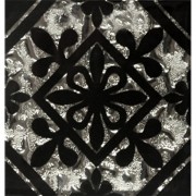 Декор напольный Grand Kerama Дольче 8х8 см стекло платина 052324