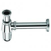 Сифон для раковины Devit под донный клапан латунь хром 53012100