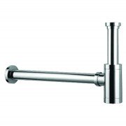 Сифон для раковины Devit под донный клапан латунь хром 53412100