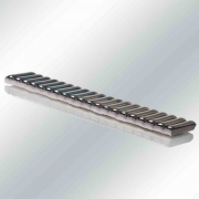 Фриз Grand Kerama Косичка 20х2,5 см платина 003116