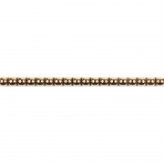 Стик Grand Kerama ребристый 20х0,7 см золото 052327