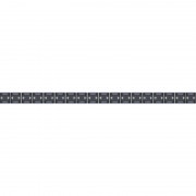 Фриз Grand Kerama Олівець розрізний люстрованний 25х1,3 см чорний 052355