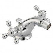 Змішувач для біде Devit Charlestone двовентильний хром з донним клапаном CN60155019