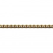 Фриз Grand Kerama Карандаш 25х1,3 см золото 052356