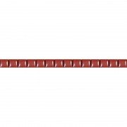 Фриз Grand Kerama Карандаш разрезной люстрованный 20х1,3 см красный 052348