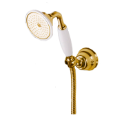 Душова лійка Devit Charlestone один тип струменя латунь золото DS9602702G
