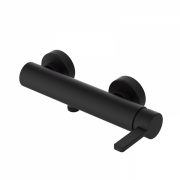 Змішувач для душа GRB Axis одноважельний з душовою лійкою і стійкою чорний 74328742