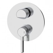 Змішувач для душа GRB Axis одноважельний з перемикачем хром 74135740