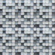 Мозаїка Grand Kerama мікс 30х30 см біло-сірий/світло-сірий 579 003186