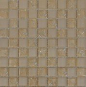 Мозаїка Grand Kerama шахматка 30х30 см бежева матовий/бежева колотий 523 016724