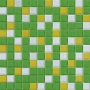 Мозаїка Grand Kerama мікс 30х30 см зелений/білий/жовтий 804 052307