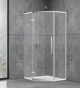 Душевая кабина пятиугольная Dusel Deluxe Series DL197 1000x1000x1900 мм профиль хром/стекло прозрачное DL197H Chrome
