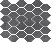 Мозаїка Nowa Gala Aquamarina Dark Grey poler 32х27 см 5900423036264