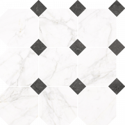 Мозаїка Nowa Gala Frost White White poler 33х33 см 5900423036691