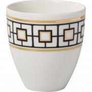 Чашка Villeroy & Boch MetroChic Gifts 0.15 л білий/золото/чорний 10-4483-4892