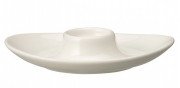 Чаша для яиц со встроенным блюдцем Villeroy & Boch Universal 14,8х11,4 см премиум фарфор белый 16-2040-1951