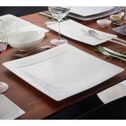 Тарелка плоская квадратная Villeroy & Boch Modern Grace 35 см белый 10-4510-2680
