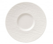 Блюдце Villeroy & Boch The Rock Ø15,5 см преміум фарфор білий 16-4077-1310