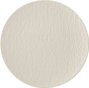 Тарелка круглая Villeroy & Boch The Rock Ø31,7 см премиум фарфор белый 16-4077-2595