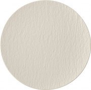 Тарелка круглая Villeroy & Boch The Rock Ø29 см премиум фарфор белый 16-4077-2621