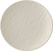 Тарелка круглая Villeroy & Boch The Rock Ø21 см премиум фарфор белый 16-4077-2650