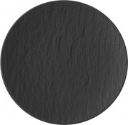 Тарелка круглая Villeroy & Boch The Rock Ø16 см премиум фарфор черный 16-4074-2661