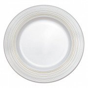 Тарелка круглая Villeroy & Boch Stella Vogue Ø33 см премиум фарфор белый/золото 16-4008-2811