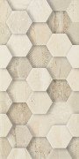 Плитка настінна Paradyz Sunlight Stone Beige Sciana Dekor Geometryk 30х60 см S---300X600-1-SUNL.BEG