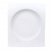 Тарелка десертная Villeroy & Boch NewWave 24х22 см премиум фарфор белый 10-2525-2649