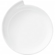 Тарелка плоская презентационная Villeroy & Boch NewWave 30 см премиум фарфор белый 10-2525-2590