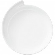 Тарелка плоская презентационная Villeroy & Boch NewWave 30 см премиум фарфор белый 10-2525-2590