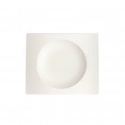 Тарелка-подставка для суповой чаши Villeroy & Boch NewWave 18х15 премиум фарфор белый 10-2525-2528