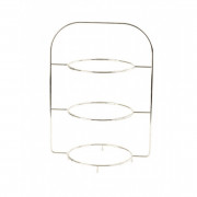 Этажерка-подставка для тарелок Villeroy & Boch Stella Hotel 3-х ярусная нержавеющая сталь 16-3272-7865