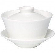 Чашка з кришкою і блюдцем Villeroy & Boch Stella Hotel преміум фарфор білий 16-3272-8534