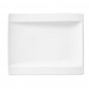 Тарелка прямоугольная плоская Villeroy & Boch NewWave 18х15 см премиум фарфор белый 10-2525-2660