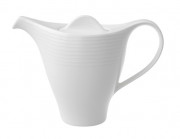 Кавник з кришкою Villeroy & Boch Sedona №7 300 мл преміум фарфор білий 16-3356-0220