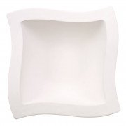 Салатница Villeroy & Boch NewWave 25х25 см премиум фарфор белый 10-2525-3330