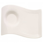 Блюдце Villeroy & Boch NewWave Caffe 17х13 см преміум фарфор білий 10-2484-2831